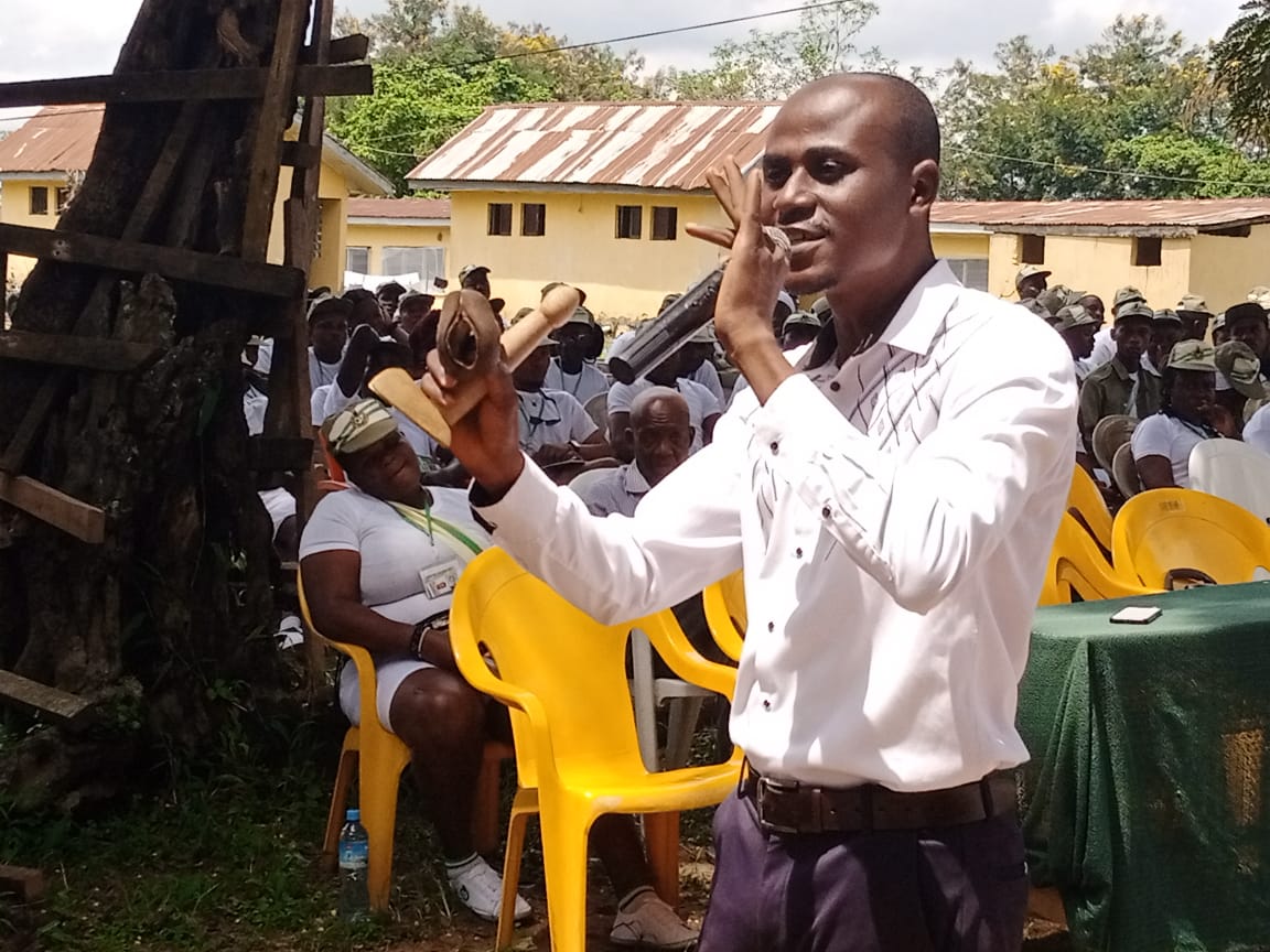 HIV/AIDS Sensitization at Ise/Emure NYSC Orientation Camp