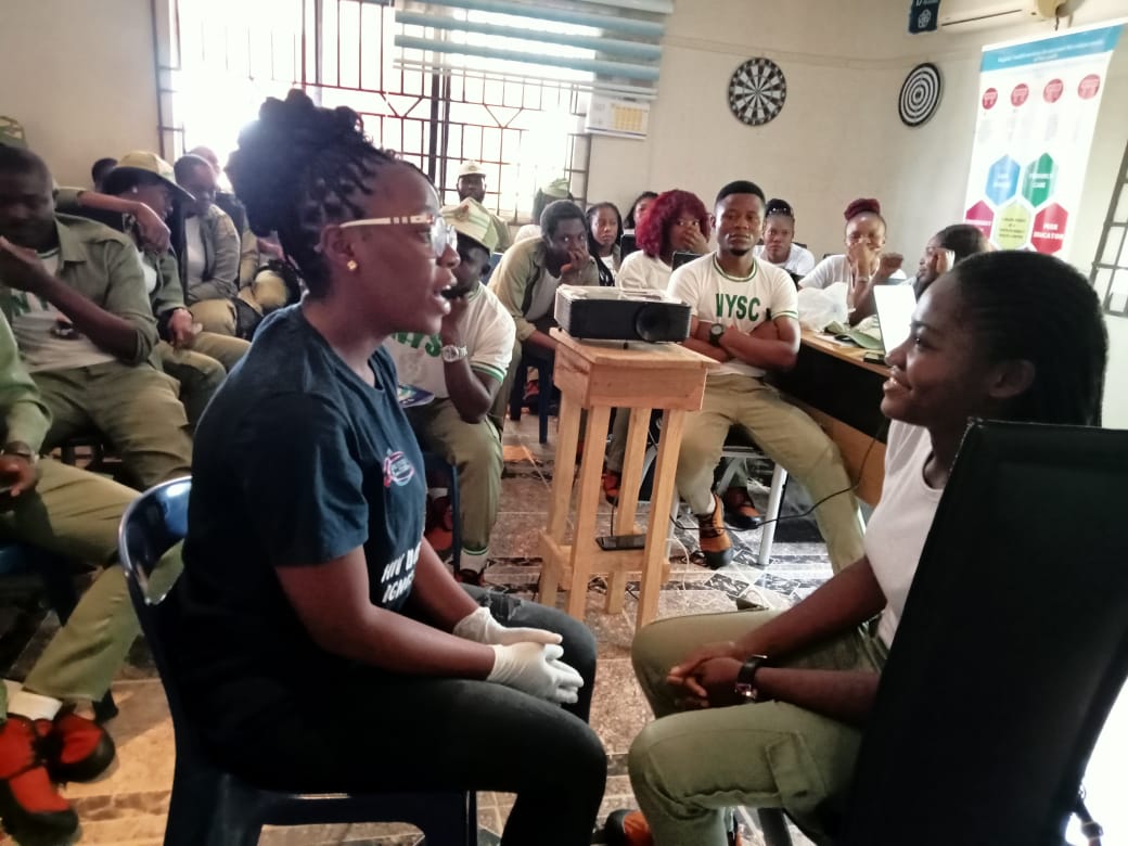 Demonstration on HIV Counselling and Testing